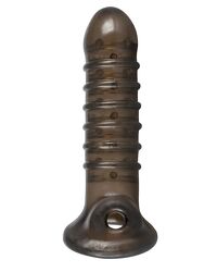 Rebel Dick & Ball Sleeve: Penishülle mit Hodenring, schwarz