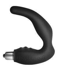 Rocks-Off Naughty-Boy 7speed: Analvibrator, schwarz