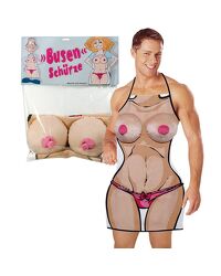 Schürze „Busen?? mit Plüschbusen