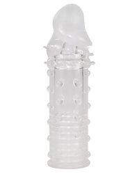 Fun Extension Sleeve: Penishülle, transparent
