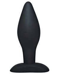 Black Velvet Large: Analplug, schwarz