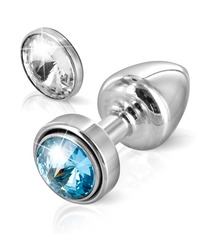 Analplug „Magnet T1?? aus Aluminium, mit Swarovski-Element - vergleichen und g&uuml;nstig kaufen