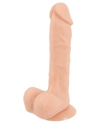 Naturdildo mit Hoden und Saugfuß - vergleichen und g&uuml;nstig kaufen