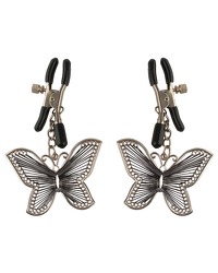 Nippelklammern „Butterfly Nipple Clamps“, mit Schmuckelementen - vergleichen und günstig kaufen