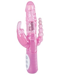 Rabbitvibrator „3 x Motor 3 x Lust??, 22 cm, stimuliert vaginal, anal und die Klitoris - vergleichen und g&uuml;nstig kaufen