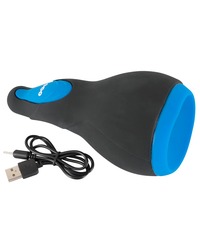 Masturbator mit Eichel-Vibration und fest integrierter Sleeve - vergleichen und g&uuml;nstig kaufen