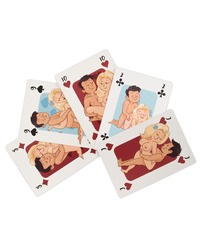 Kartenspiel „Kamasutra“, 54er-Blatt mit Sex-Stellungen - vergleichen und günstig kaufen