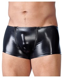 Wetlook-Pants, schwarz