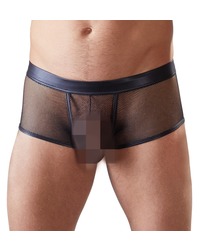 Fishnet-Pant, schwarz