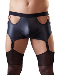 Straps-Pant, schwarz