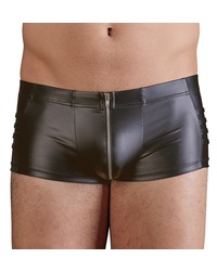 NEK: Mattlook-Zip-Pants, schwarz