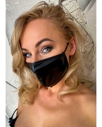 Gesichtsmaske „Mund-Nasen-Maske“ im Powerwetlook - vergleichen und günstig kaufen