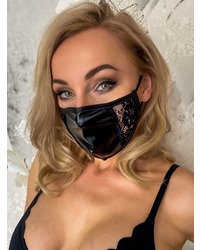 Gesichtsmaske „Mund-Nasen-Maske“ mit Spitzeneinsatz - vergleichen und g&uuml;nstig kaufen