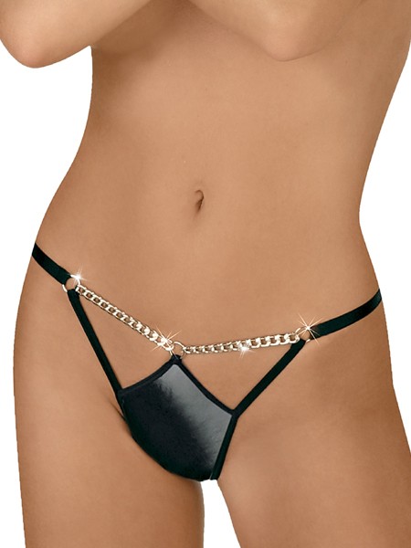 Eros Veneziani Nelli: Lackstring, schwarz - vergleichen und g&uuml;nstig kaufen