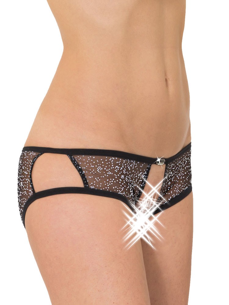 Eros Veneziani Annabella: Ouvert-Slip, schwarz - vergleichen und g&uuml;nstig kaufen