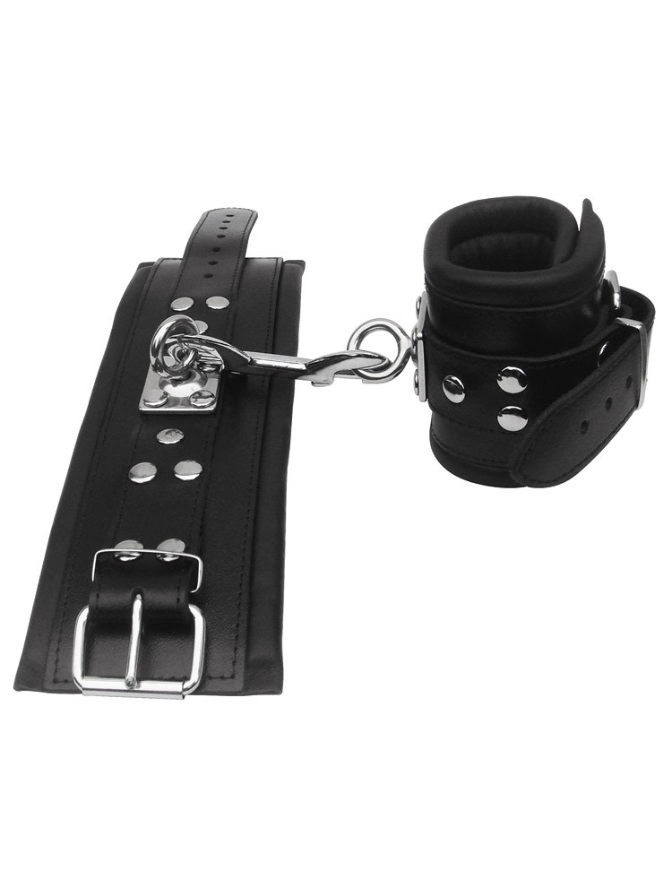 XxdreamSToys: Leder-Handfesseln, schwarz - vergleichen und g&uuml;nstig kaufen