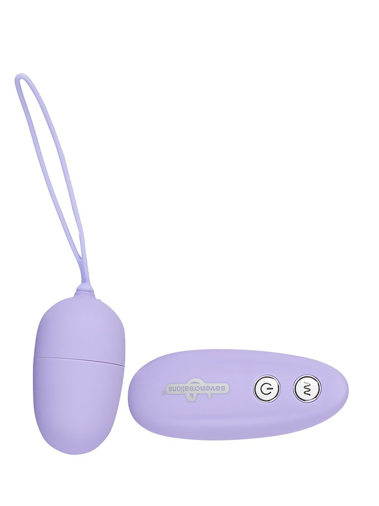 Ultra Seven Egg: Vibroei mit Fernbedienung, lila - vergleichen und g&uuml;nstig kaufen