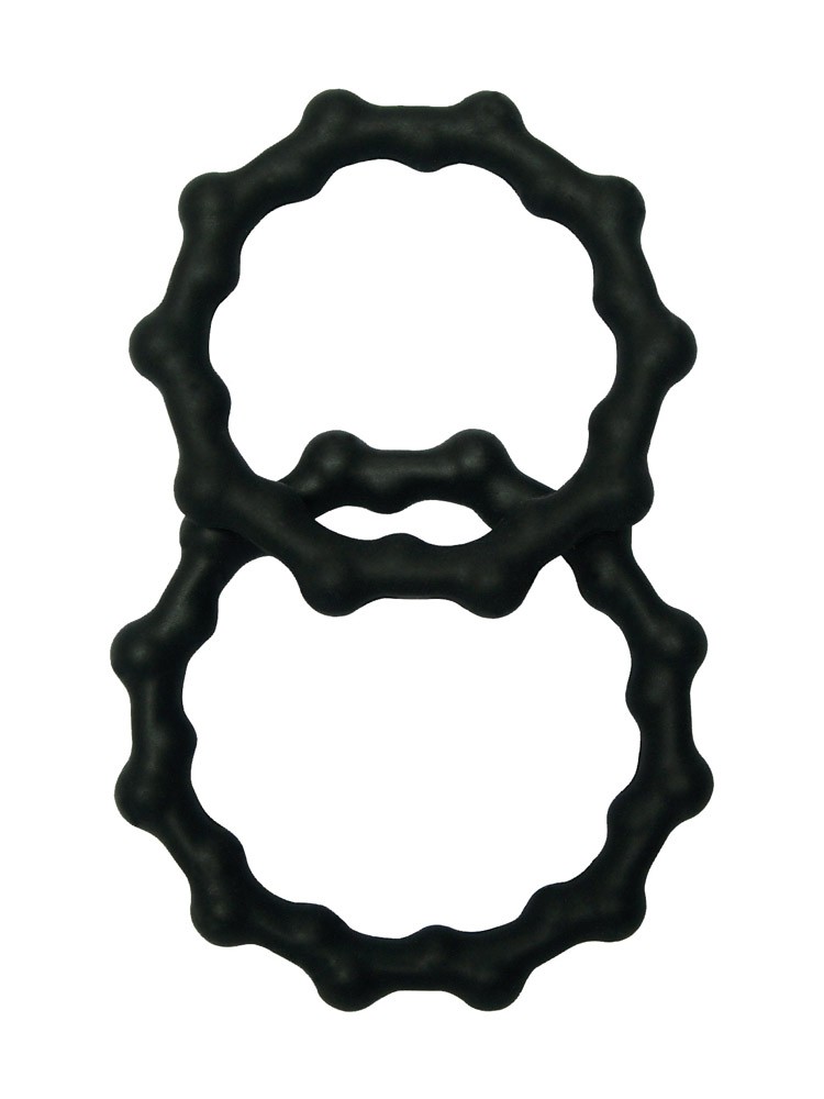 Malesation Bead Ring Set: Penisringe-Set, schwarz - vergleichen und günstig kaufen Malesation Bead Ring Set: Penisringe-Set, schwarz - vergleichen und günstig kaufen