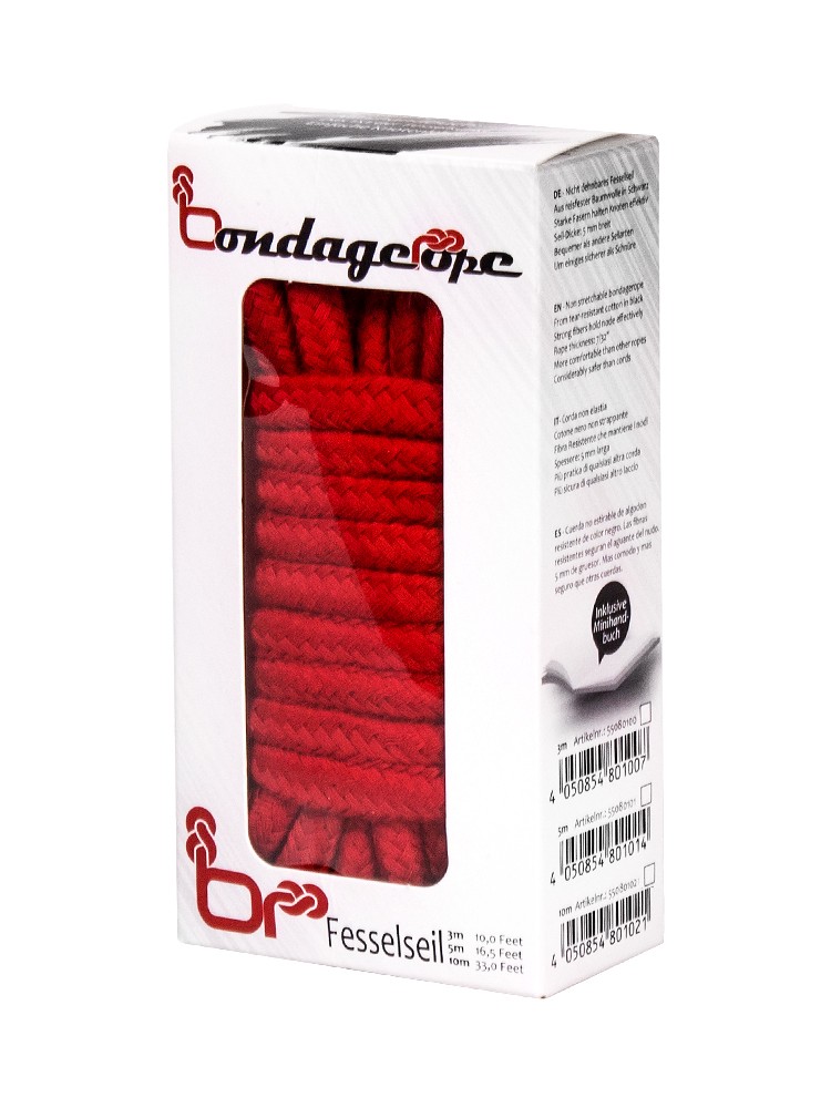 Bondage Rope: Bondageseil, rot (5m) - vergleichen und g&uuml;nstig kaufen