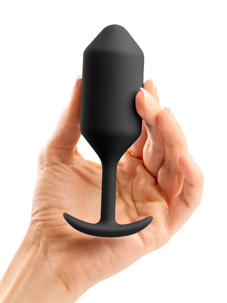 B-Vibe Snug Plug 3: Analplug, schwarz - vergleichen und g&uuml;nstig kaufen