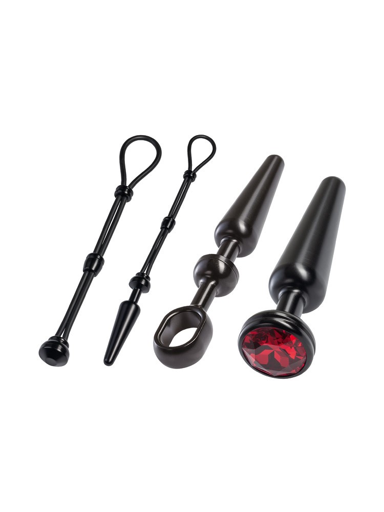 Malesation Alu Cock-Grip Set mittel, schwarz/rot - vergleichen und günstig kaufen Malesation Alu Cock-Grip Set mittel, schwarz/rot - vergleichen und günstig kaufen