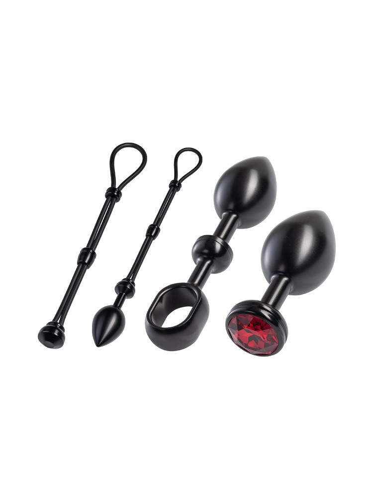 Malesation Alu Cock-Grip Set groß, schwarz/rot - vergleichen und günstig kaufen Malesation Alu Cock-Grip Set groß, schwarz/rot - vergleichen und günstig kaufen