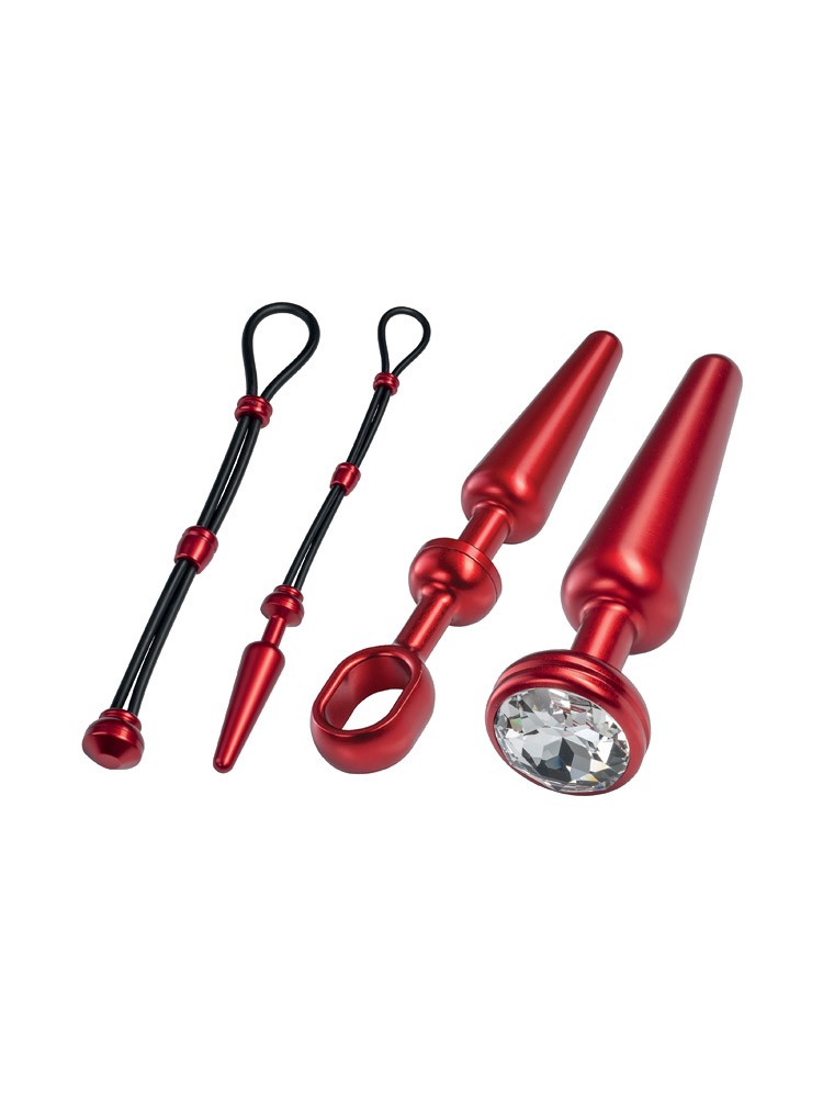 Malesation Alu Cock-Grip Set mittel, rot/weiß - vergleichen und g&uuml;nstig kaufen