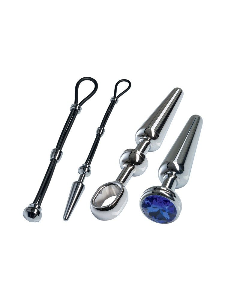Malesation Alu Cock-Grip Set mittel, silber/blau - vergleichen und günstig kaufen Malesation Alu Cock-Grip Set mittel, silber/blau - vergleichen und günstig kaufen