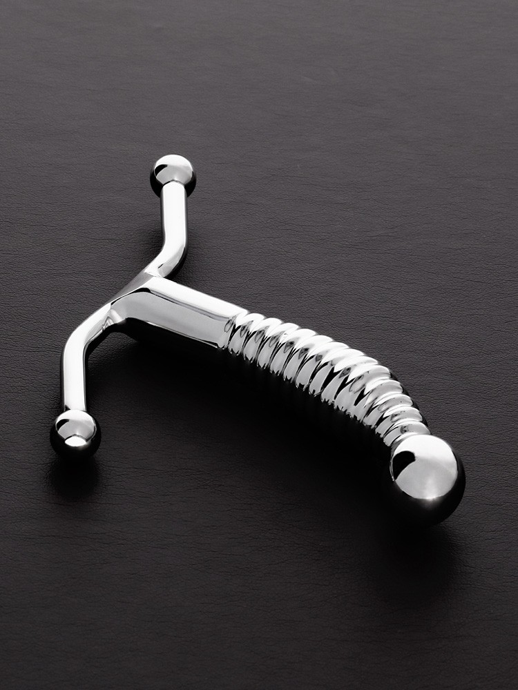 Triune Ribbed G-Spot Stimulator: Edelstahl-Dildo - vergleichen und günstig kaufen Triune Ribbed G-Spot Stimulator: Edelstahl-Dildo - vergleichen und günstig kaufen