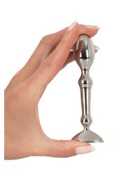 Analplug, 11 cm, 130 g, Edelstahl