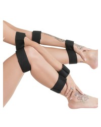 Bad Kitty Arm and Leg Restraints: Fessel-Set, schwarz - vergleichen und günstig kaufen