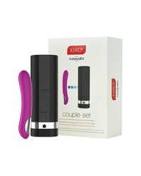 Kiiroo Onyx 2 + Pearl 2 Couple: Vibrator und Masturbator im Set - vergleichen und g&uuml;nstig kaufen