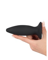 Black Velvets Recharge Plug M: Vibro-Analplug, schwarz - vergleichen und g&uuml;nstig kaufen