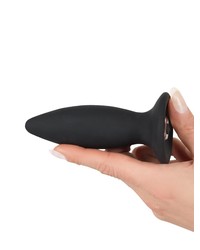 Black Velvets Recharge Plug L: Vibro-Analplug, schwarz - vergleichen und g&uuml;nstig kaufen