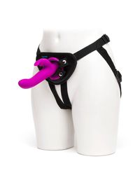 Happy Rabbit: Vibro-Strap-On 2-teiliges Set, lila - vergleichen und günstig kaufen