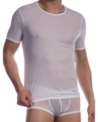 Olaf Benz RED1201: T-Shirt, weiß