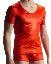 Olaf Benz RED1804: V-Neck-Shirt, copper - vergleichen und günstig kaufen