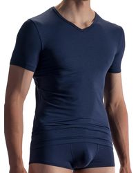Olaf Benz RED1863: V-Neck-Shirt, night - vergleichen und g&uuml;nstig kaufen