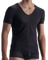 Olaf Benz RED1864: V-Neck-Shirt, schwarz - vergleichen und günstig kaufen
