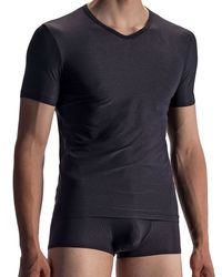 Olaf Benz RED1866: V-Neck-Shirt, schwarz - vergleichen und günstig kaufen