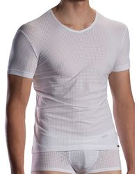 Olaf Benz RED1871: V-Neck-Shirt, weiß - vergleichen und g&uuml;nstig kaufen