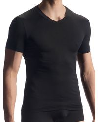 Olaf Benz RED1909: V-Neck-Shirt, schwarz - vergleichen und günstig kaufen