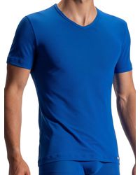 Olaf Benz RED1950: V-Neck-Shirt, royal - vergleichen und günstig kaufen