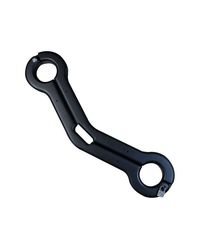 Black Label Wooden Scrotum Clamp: Holz-Hoden-/Händepranger, schwarz