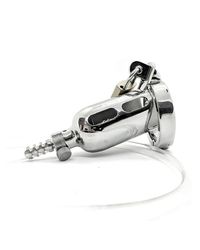 Black Label Stainless Steel The Tap: Edelstahl-Peniskäfig mit Schlauch - vergleichen und günstig kaufen