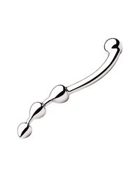 Black Label Stainless Steel Multi Stim Pleasure Wand: Edelstahl-Dildo - vergleichen und günstig kaufen