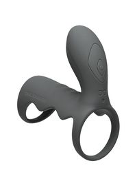 Vibrating Cock Cage w Remote: Vibro-Penishülle, Grau - vergleichen und g&uuml;nstig kaufen