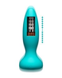 Thrust Adventurous stoßender Analplug - Türkis