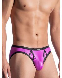 MANSTORE M816: Retro Brief, magenta/schwarz - vergleichen und g&uuml;nstig kaufen
