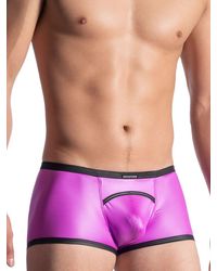 MANSTORE M816: Retro Pant, magenta/schwarz - vergleichen und g&uuml;nstig kaufen